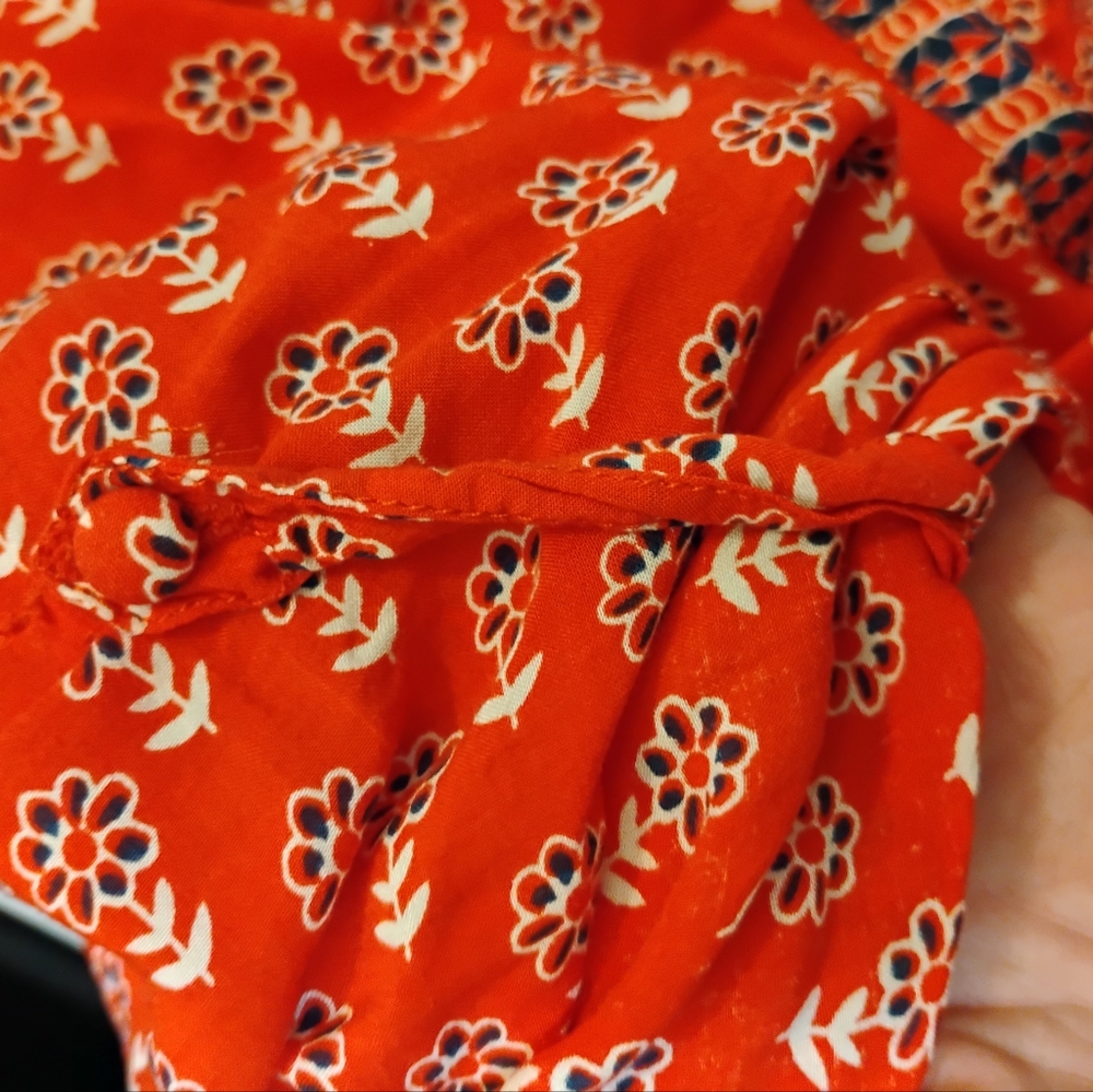 Spell Red Bohemian Dress Size 6 - Picture 6 of 11
